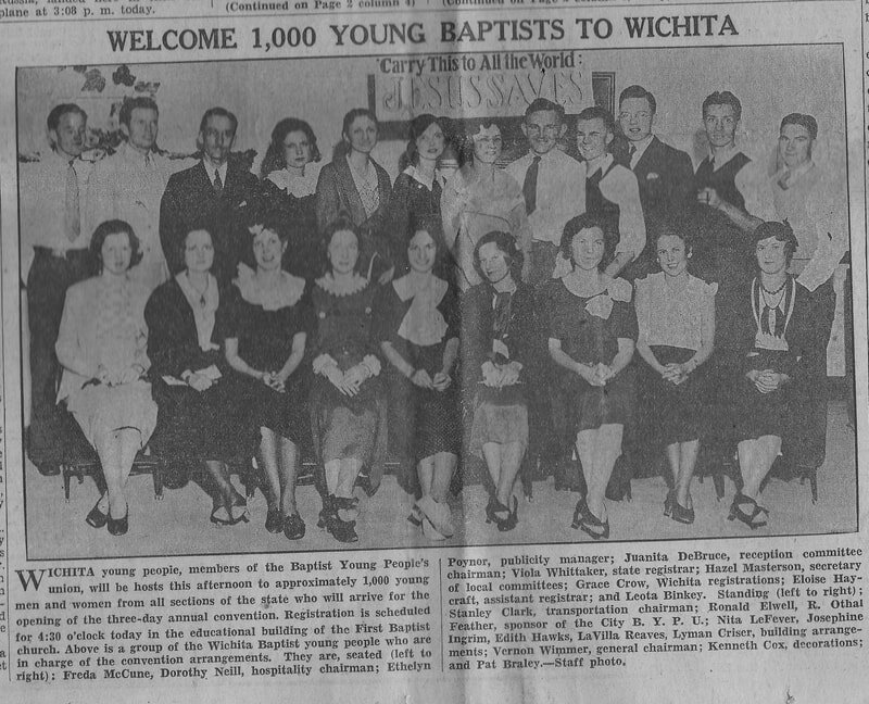 1933 - BYPU Article - Wichita Eagle