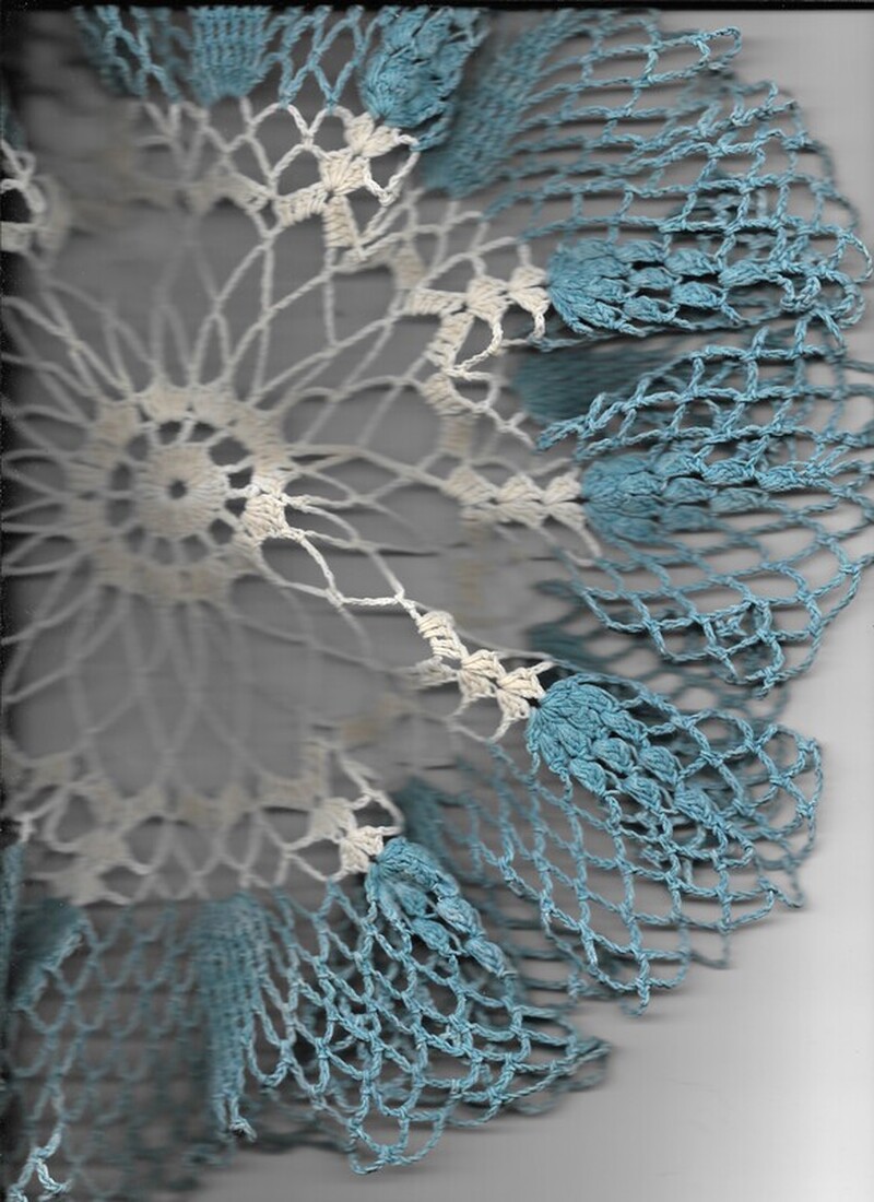 Large crochet doily