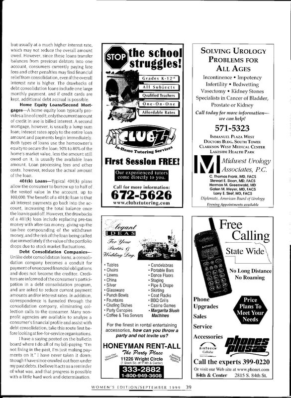 Women's Edition Magazine - September 1999 - Page 39