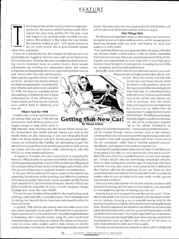 Women's Edition Magazine - March 1998 - Page 16