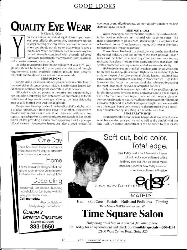 Women's Edition Magazine - April 1999 - Page 18
