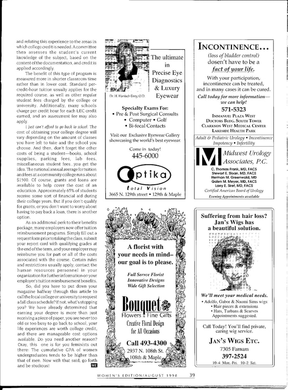 Women's Edition Magazine - August 1998 - Page 39