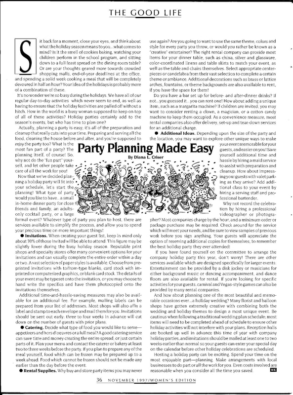 Women's Edition Magazine - November 1997 - Page 36