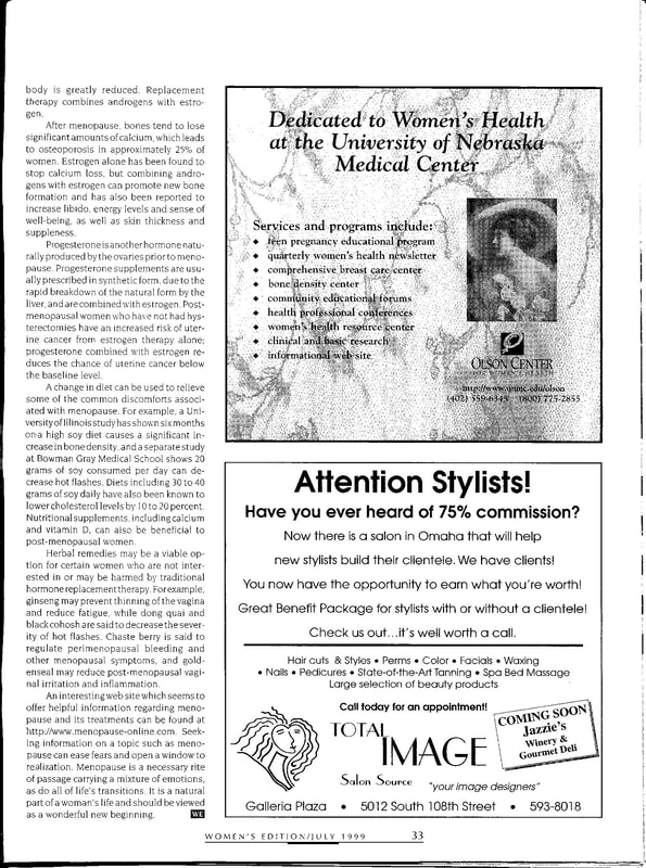 Women's Edition Magazine - July 1999 - Page 33