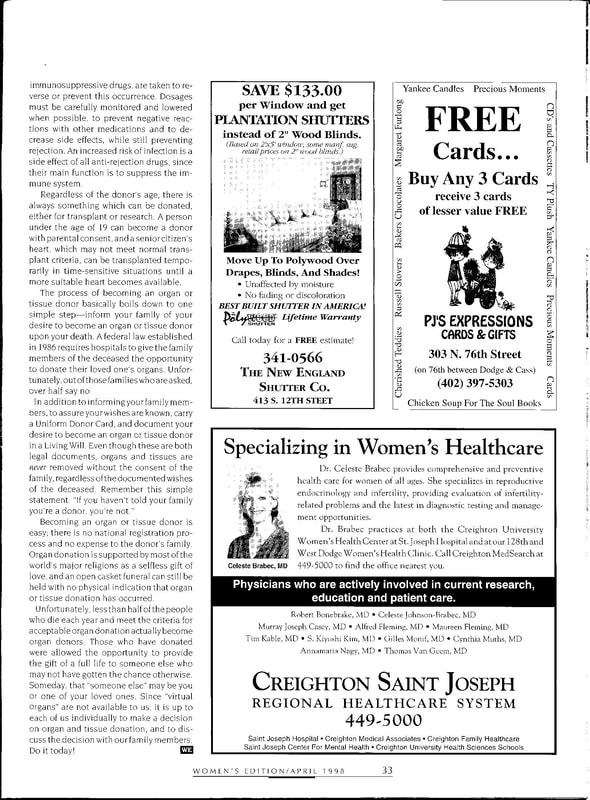 Women's Edition Magazine - April 1998 - Page 33